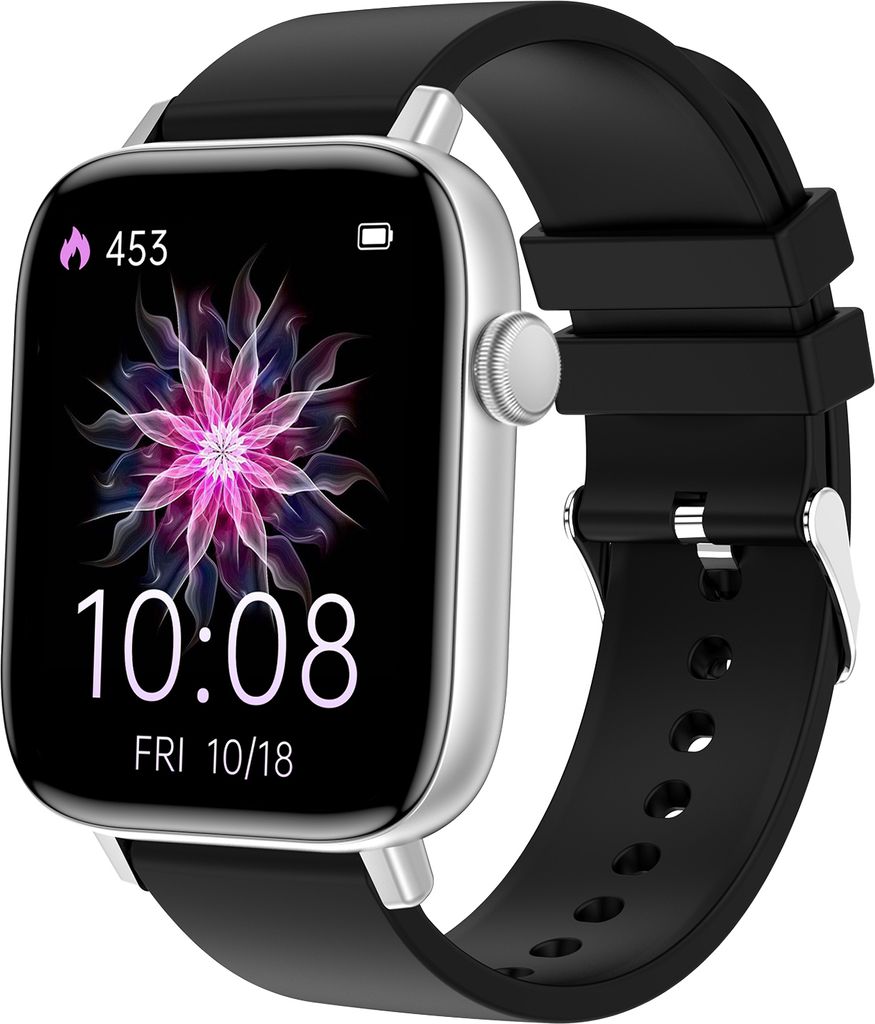 Smartwatch 1,90 Zoll 240 * 286 Vollbild-Touch-Gesundheitsueberwachung Schlafueberwachungsuhr IP67 Wasserdicht BT5.0 Anruf Lange Standby-Zeit Multis...