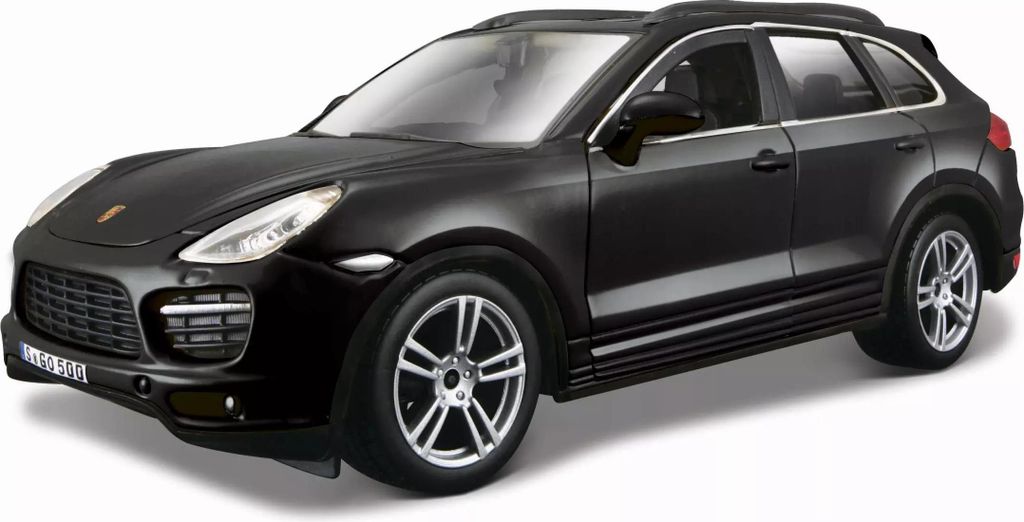 Porsche Cayenne Turbo schwarz 1:24 Bburago 21056 Produktbild 