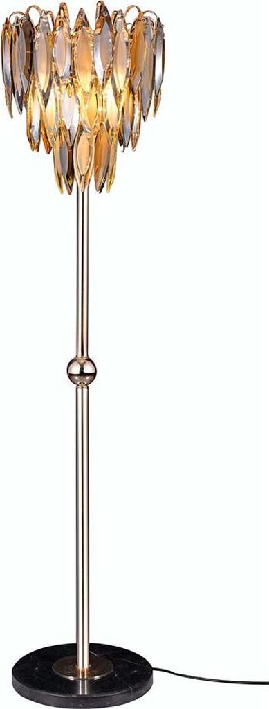 GLOBO Lighting Stehleuchte ELINOR DH 40x165 cm gold Stehlampe