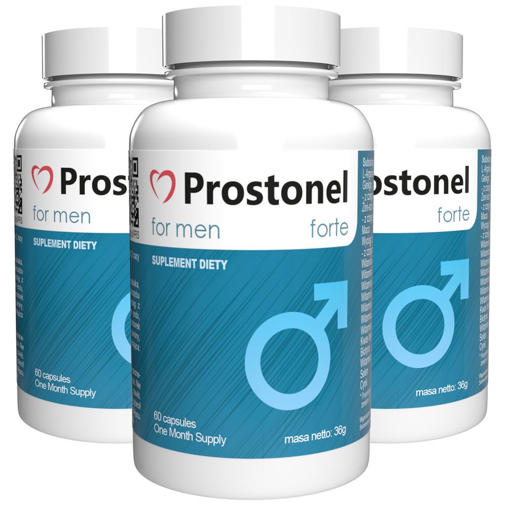 Prostonel Forte - 180 Kapsułek (3 x 60 Kapsułek) - 3 Dawki Zdjęcie produktu 