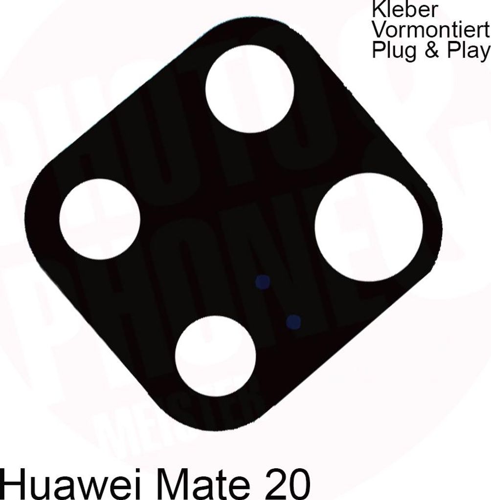 Huawei Mate 20 Kamera Linse Glas Camera Glass Lens + Kleber Neu