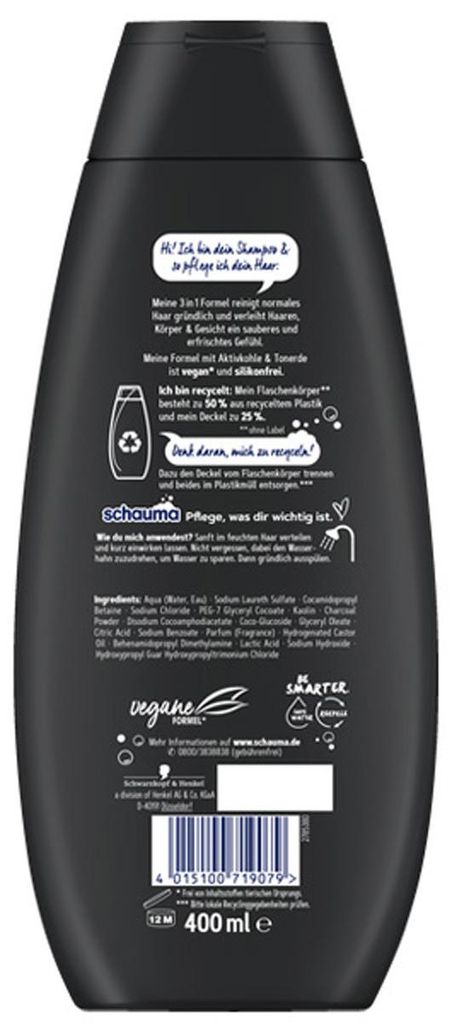 Schauma Men Shamp.Aktivk.400ml Produktbild 