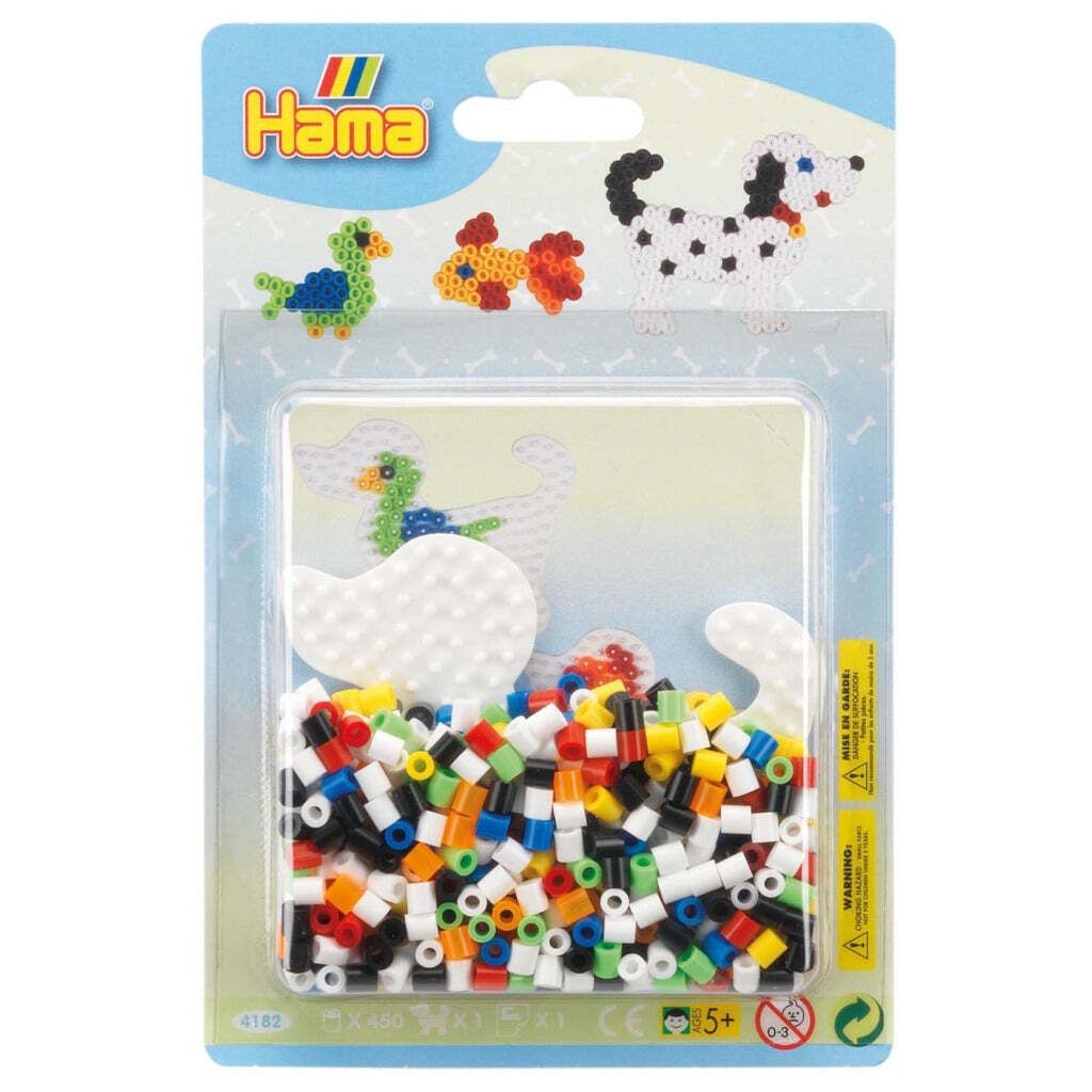 Hama® Bügelperlen Midi - Blister Hund 450 Stück Produktbild 