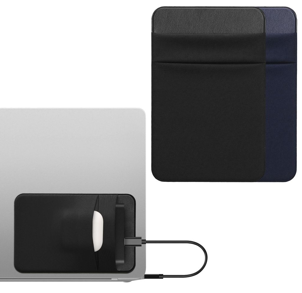 kwmobile 2x Tasche kompatibel mit SanDisk Portable SSD, Samsung T7, Crucial X8, HDD - Set Halterung für externe SSD Festplatte - 13x8cm - Elastisches