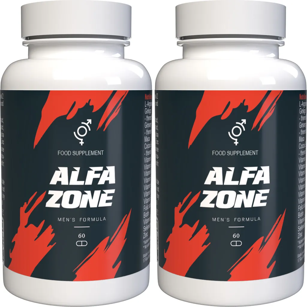 Alfazone complément alimentaire tonus lot de 2 x 60 gélules végétales