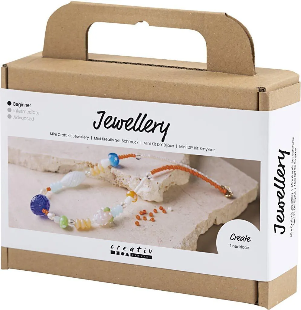 Activités créatives : kit complet pour créer collier et boucles DIY - 3
