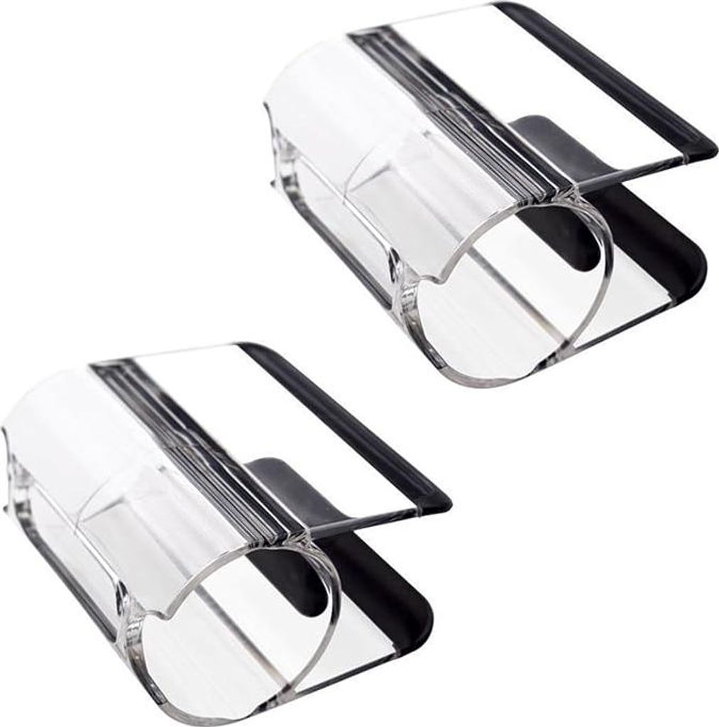 2 Stück Befestigungsclip Halter für Dyson V7, V8, V10 und V11, transparente Zubehör Halterung für Staubsauger Aufsätze, praktisches Platzieren...