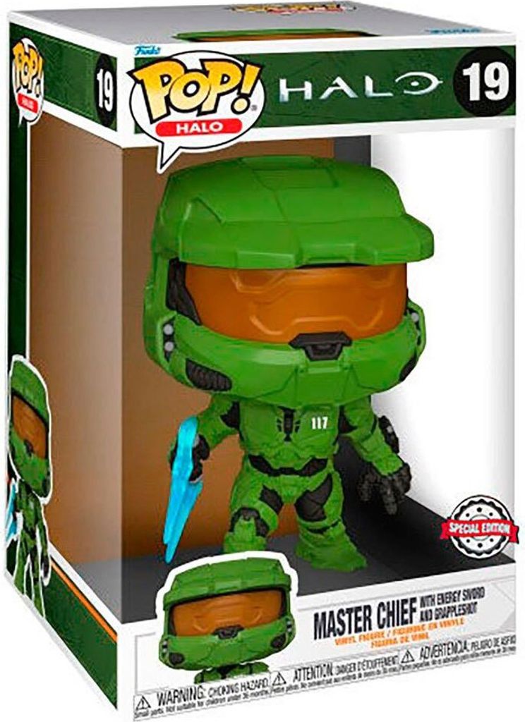 Funko Pop! Games: Halo - Master Chief 10 inch Exclusive #19