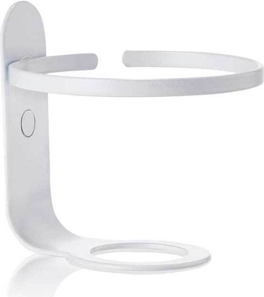 ZONE Metall-Wandhalterung für Seifenpumpe UME Weiß mit Schraube