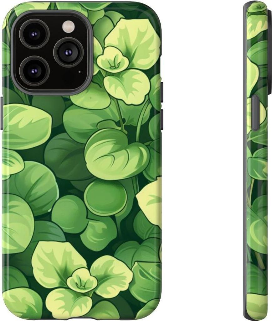 Frisches Microgreens-Muster – Hülle Kompatibel mit iPhone 14 Pro Max