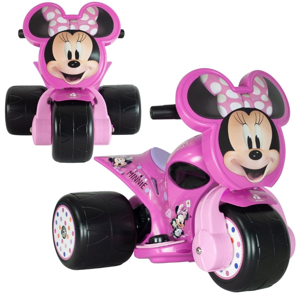 INJUSA Trojkolka Minnie Mouse Samurai 6 V Detská jazdecká Obrázok produktu 