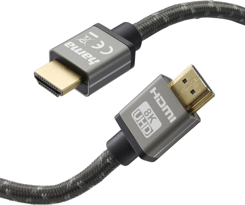Hama HDMI -Kabel Ultra High Speed, 8K, Alu, 2 m