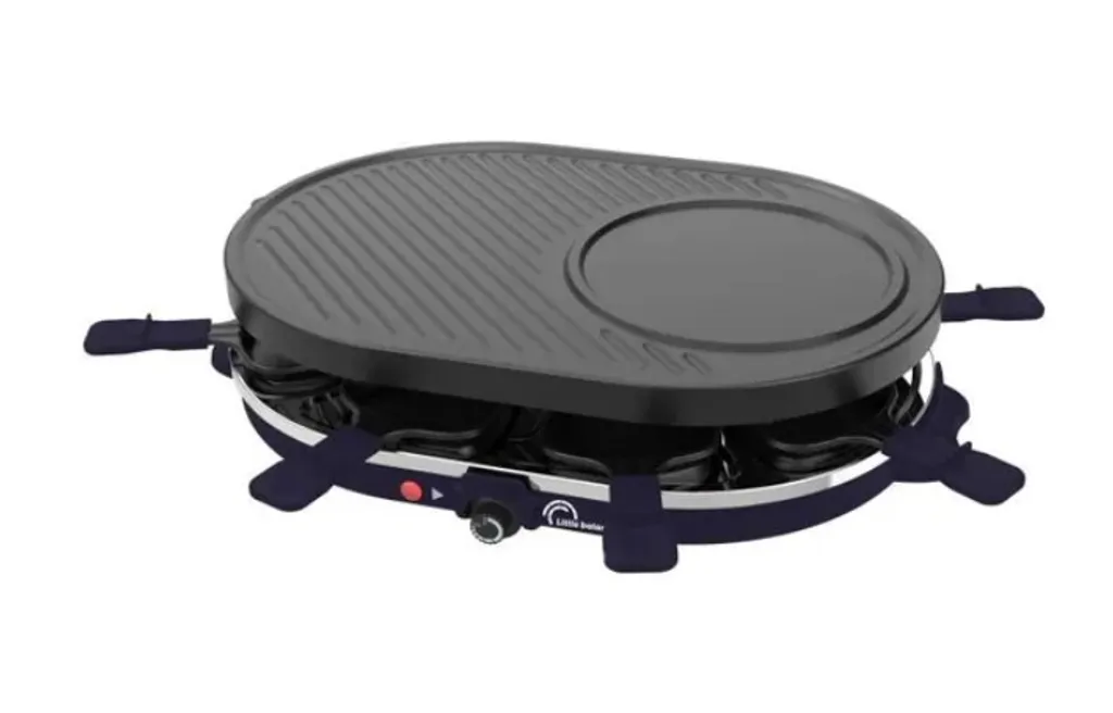 Appareil Raclette 3-en-1 Little Balance : Fini les Repas Longs et Fatigants