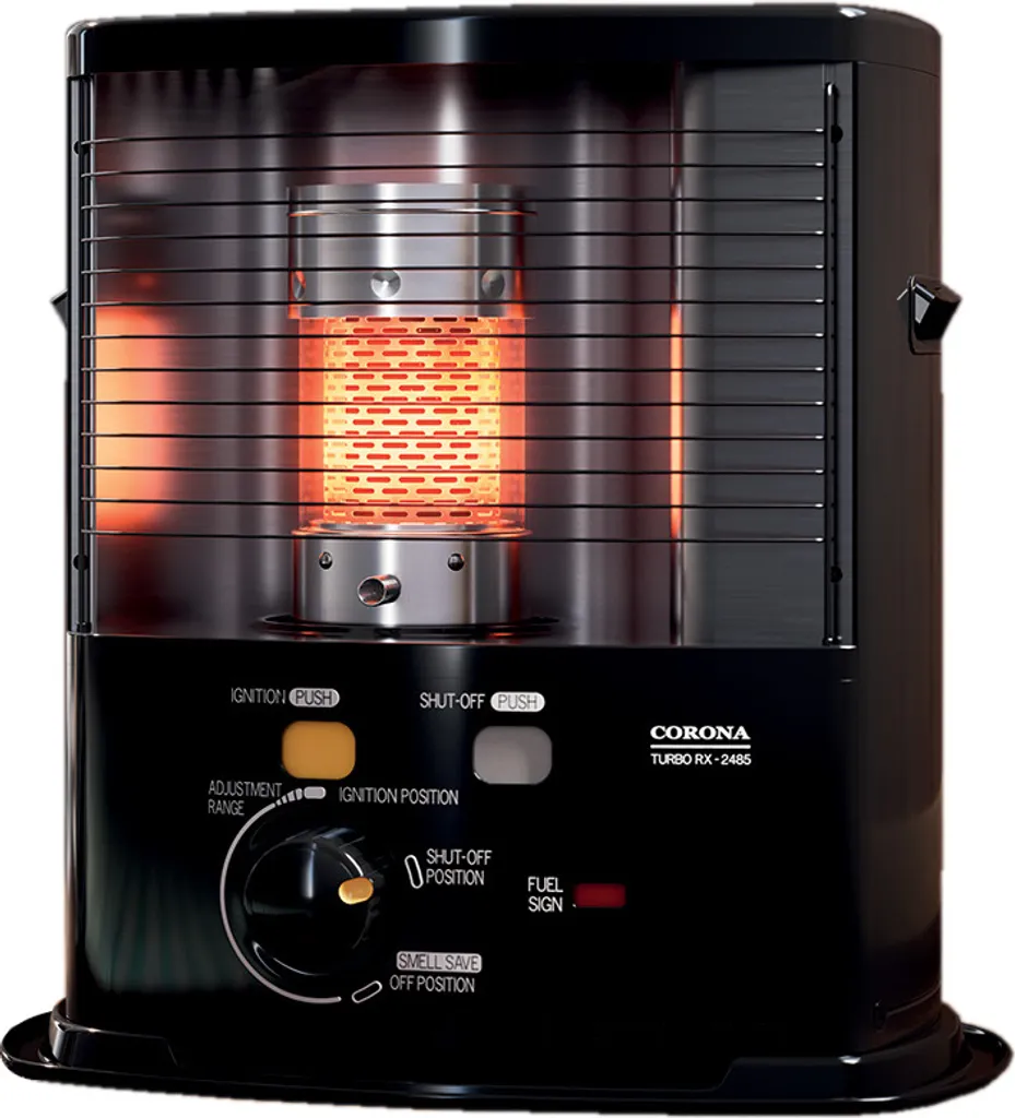 Poêle à pétrole 2400W : Chauffage à mèche contre le froid sans électricité