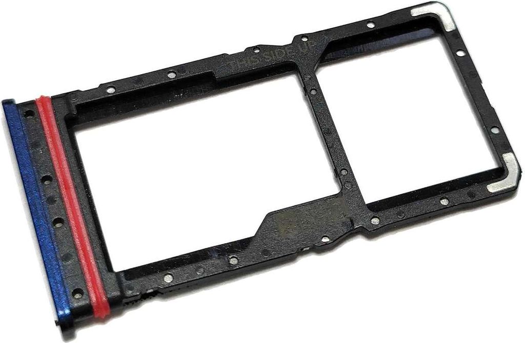 Simkartenhalter passend für Motorola Moto G41 (XT2167-2), Nano-SIM + micro-SD, Originalersatz, Blau