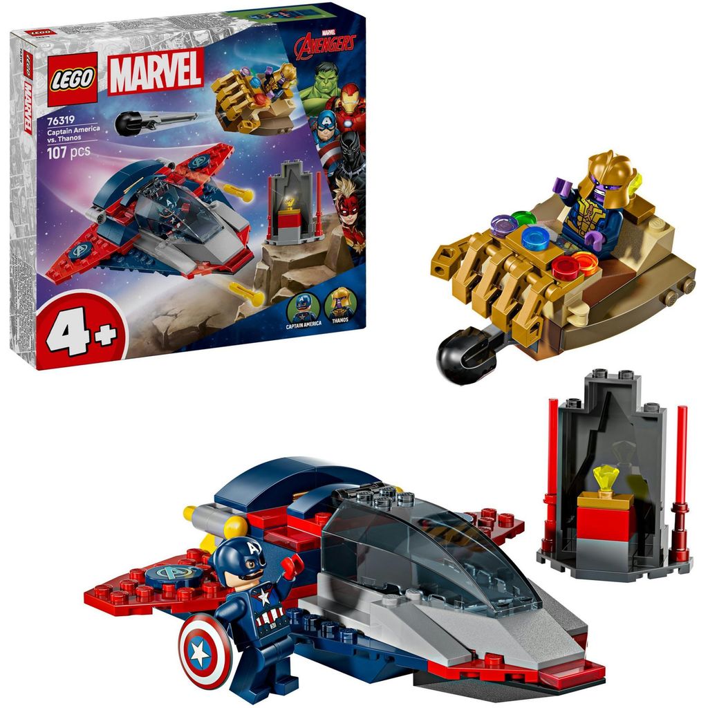 Lego Marvel Super Heroes Capitan America contro Immagine del prodotto 