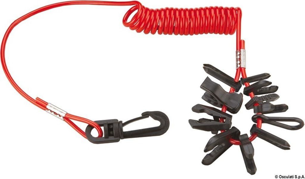 Osculati Safety Keys Bootsmotor Ersatzteil Produktbild 