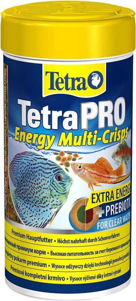 Tetra Pro Energy Multi-Crisps 500ml - hochenergetisches Fischfutter Tetra
