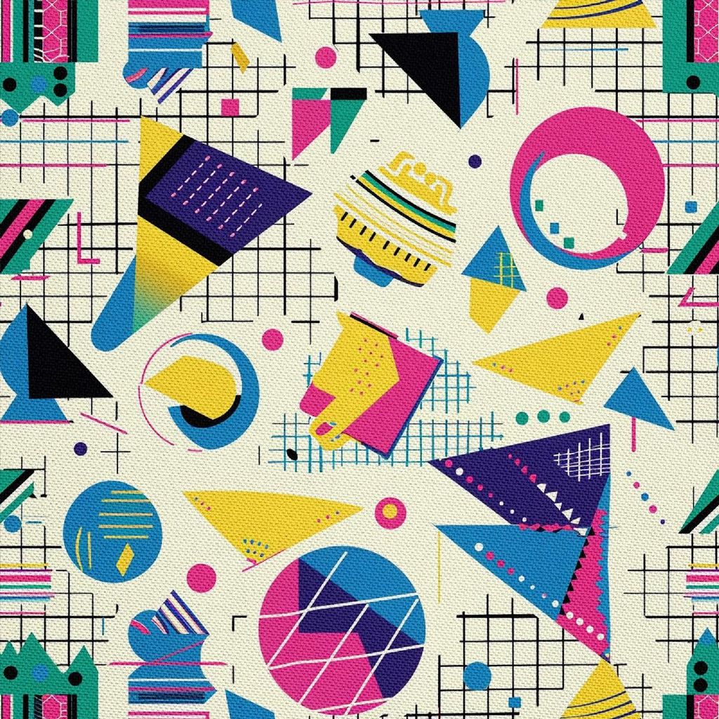 OUTDOOR DEKOSTOFFE OXFORD - Motiv Geometrisch I DX3584