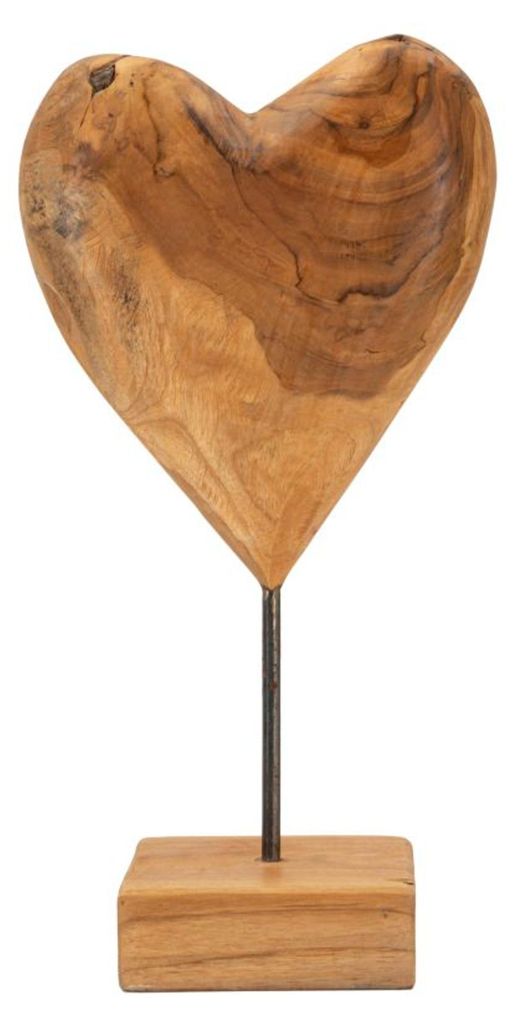 Mauro Ferretti, scultura, "Dobu", legno di teak, 20x12x37 Immagine del prodotto 