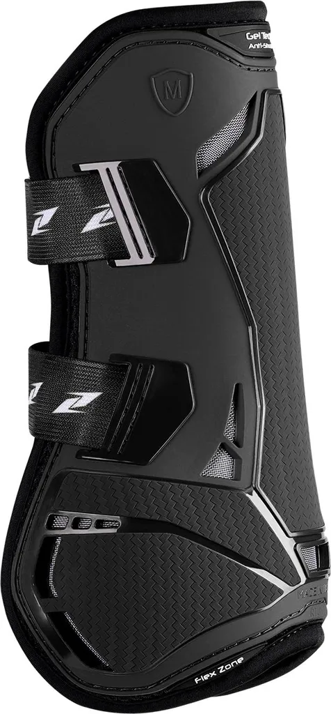 Guêtres de CSO Zandona Carbon Pro Tendon Noires - Protection Jumping L