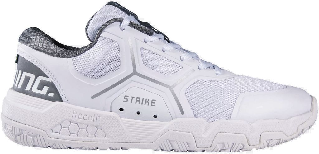 Salming Recoil Strike Indoor Handballschuhe Hallenschuhe weiß/silber 1232075-0710, Schuhgröße:36 2/3 EU
