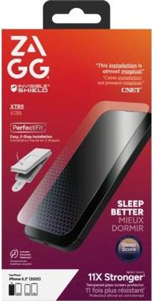 InvisibleShield Glass XTR5, Apple, iPhone 17, Produktbild 