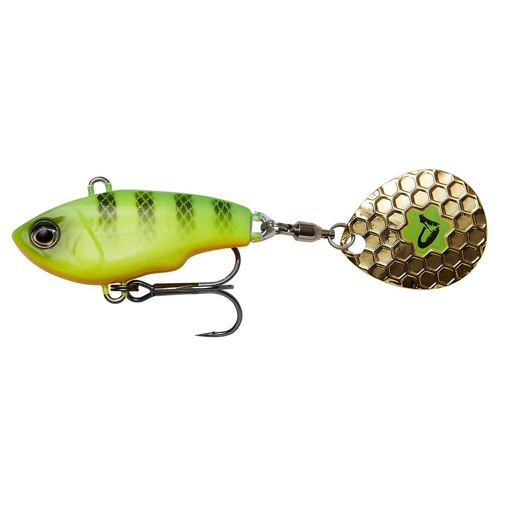 Savage Gear Fat Tail Spin Firetiger 5,5 cm 9 g Wobbler