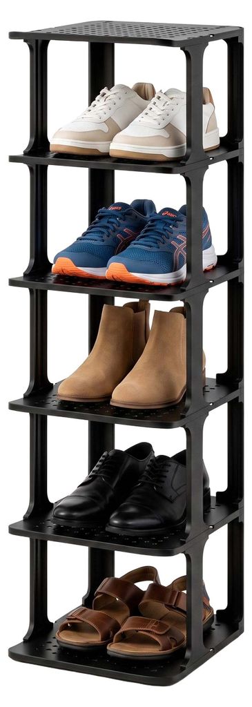 Relaxdays, scaffale per scarpe, 6 ripiani, dimensioni: 91 x Immagine del prodotto  Immagine generata dall'IA