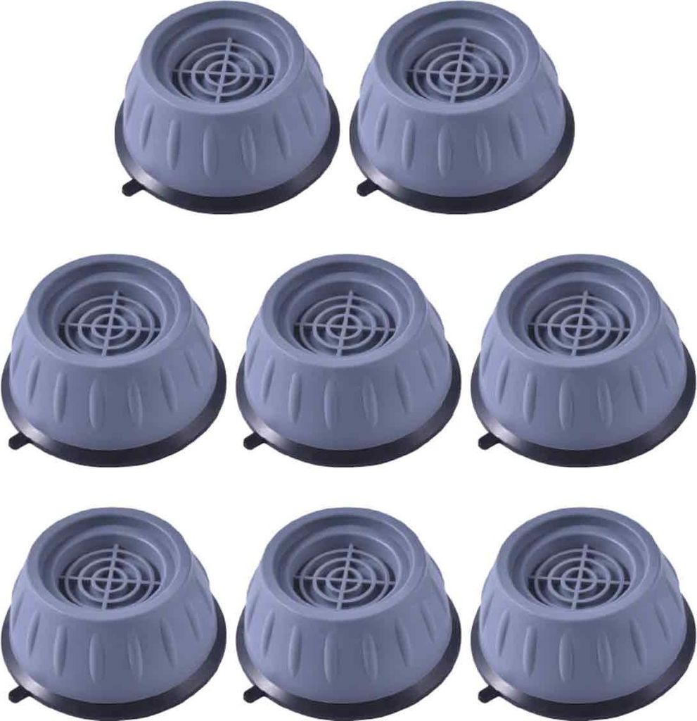 8-teiliges Antivibrationspad für Waschmaschinen, Anti-Lärm-Pad, universeller Waschmaschinen-Trocknerständer, DENUOTOP