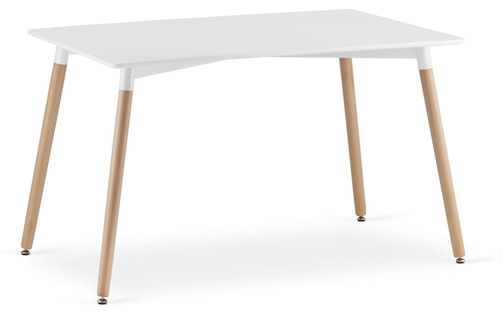 Stôl ADRIA 120cm x 80cm - biely Obrázok produktu 