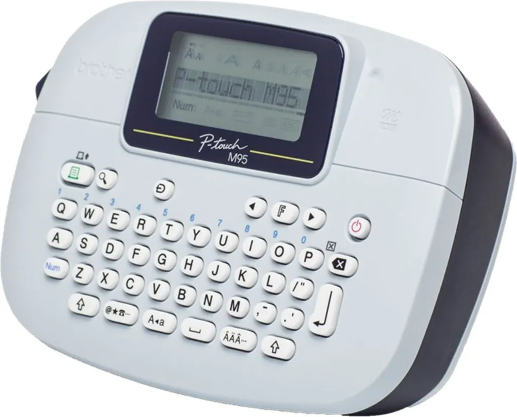 Étiqueteuse Brother P-Touch PT-M95 Transfert Thermique Ruban 1,2 cm
