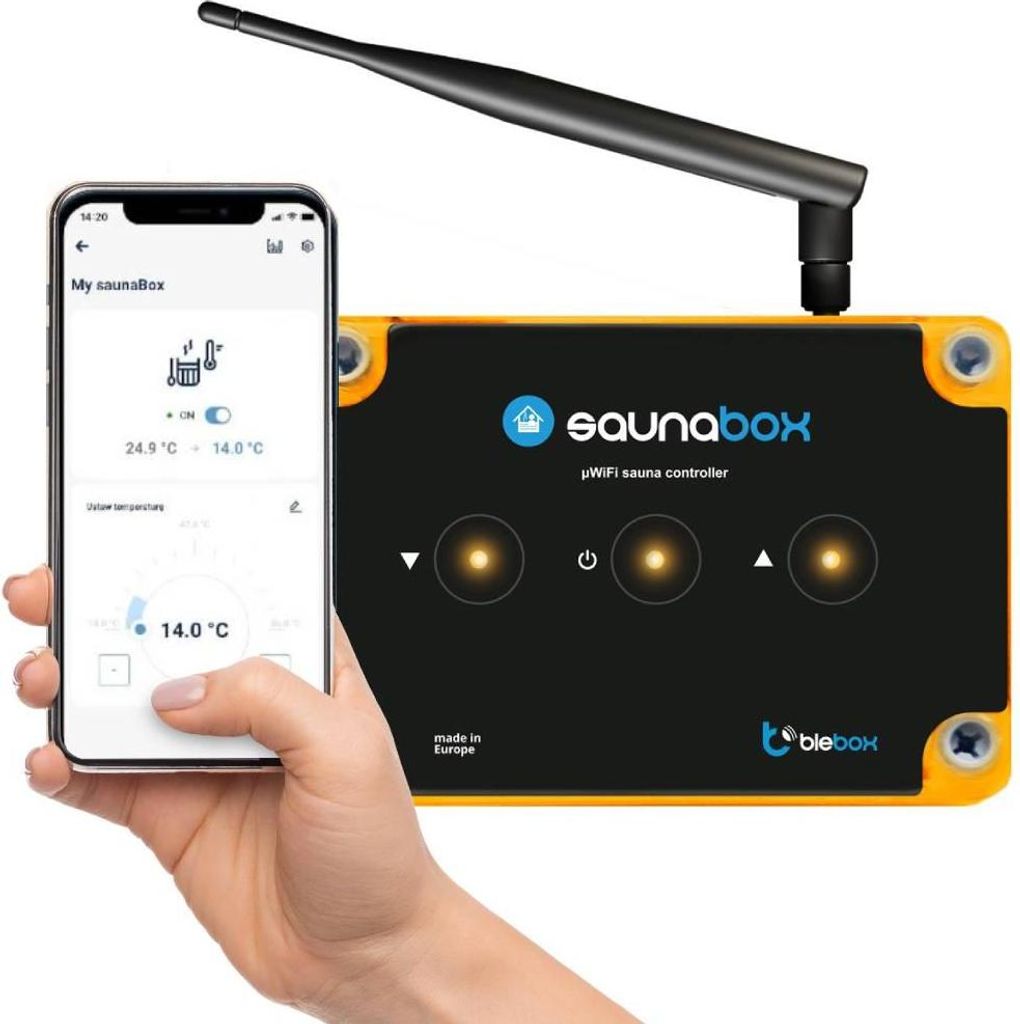 Moduł sterowania sauną saunabox pro Blebox Zdjęcie produktu 