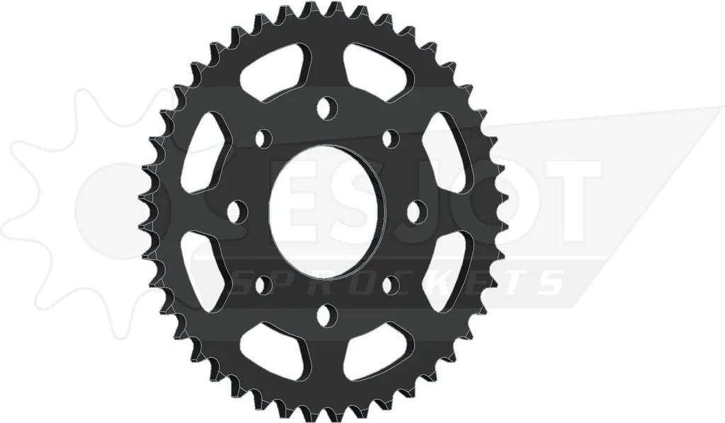 Roue dentée de transmission 56 dents pas 428 ESJOT diamètre 58 mm