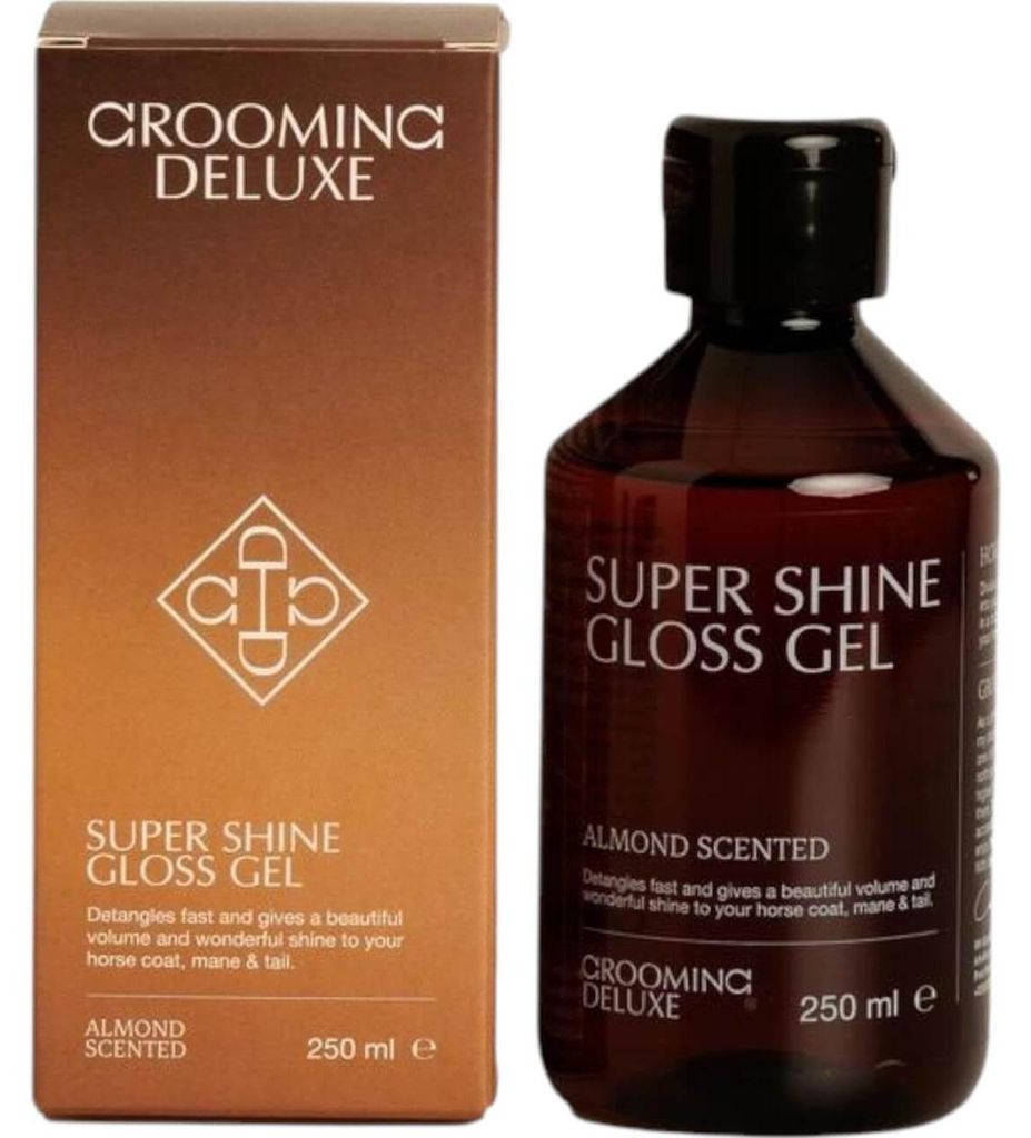 Grooming Deluxe Mähnenpflege Super Shine Gloss Gel Almond Schweifpflege