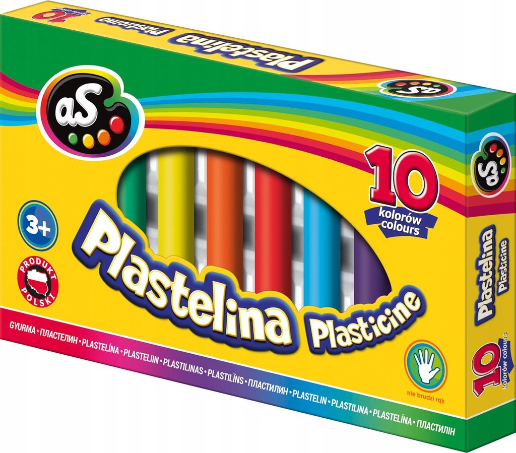 Plastilina scolastica ASTRA Ace 10 colori Immagine del prodotto 