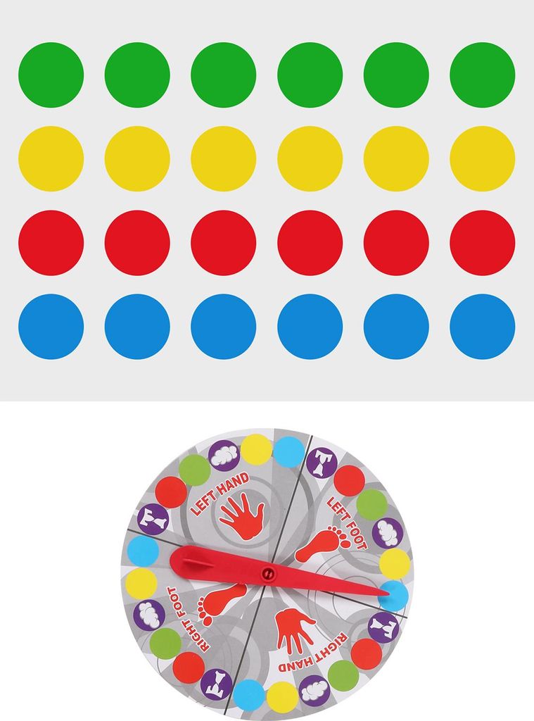 Twist Game Moves Mat Board Jeu multijoueur de Image du produit 