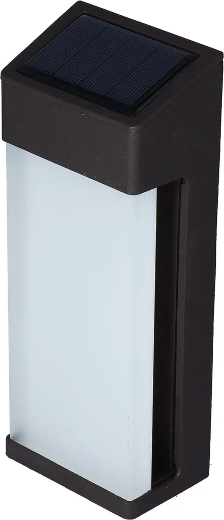 Lampe solaire LED imperméable en verre avec système anticorrosion