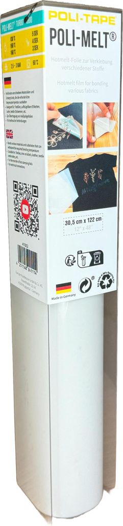 POLI-MELT TURBO 4900 - 30,5 x 122cm  - Hotmeltfolie für die Produktbild 