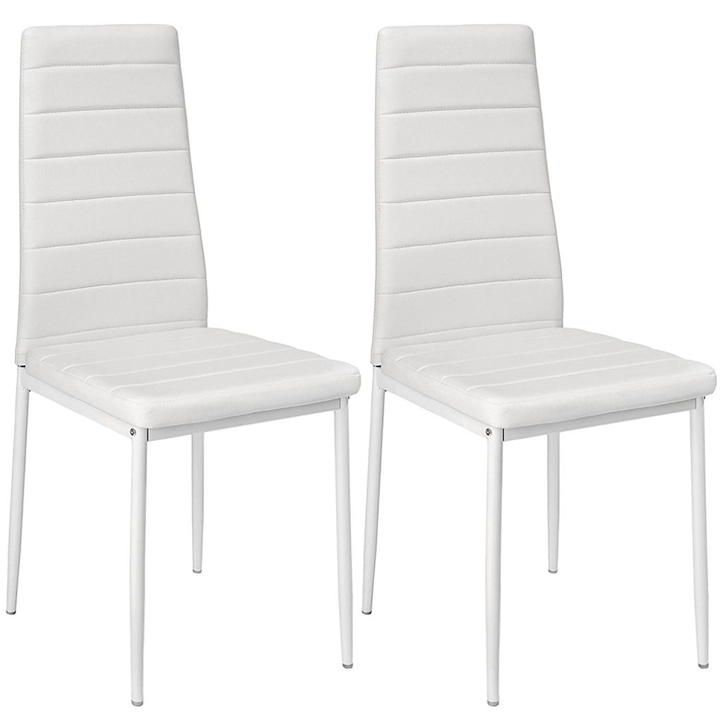 2er Set Esszimmerstühle Küchenstuhl aus Kunstleder Produktbild 