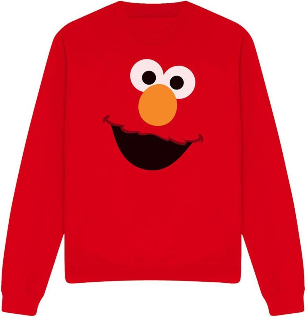 Sesame Street - Sweatshirt für Herren/Damen Uni TV20148 (XL) (Rot)