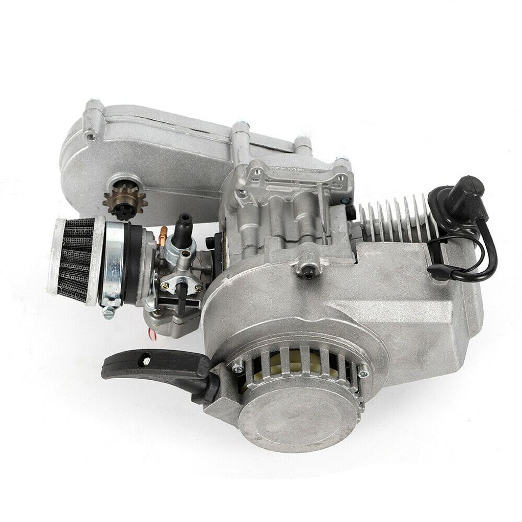49CC 2 Takt Mini Engine Motor mit Vergaser 8700 U/min für Pocket Dirt Bike ATV 
