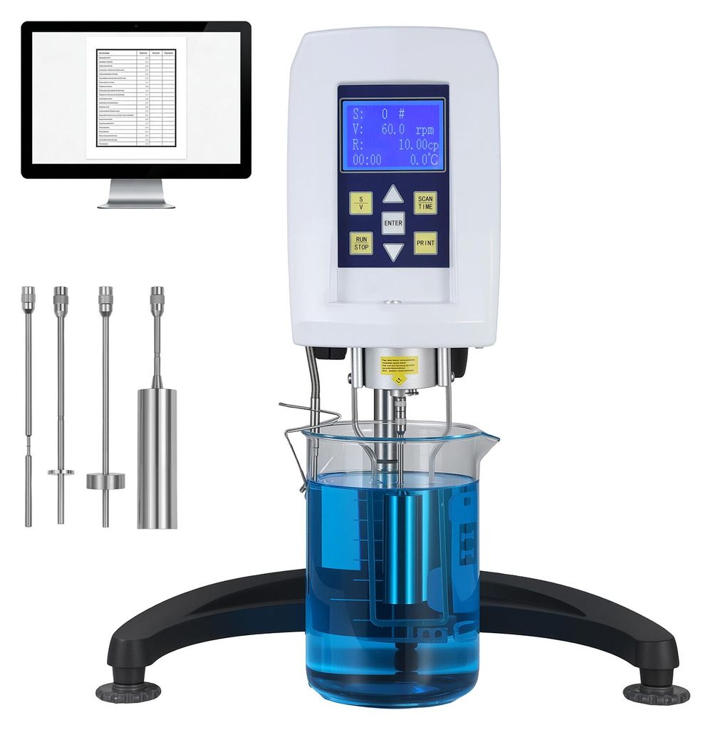 Digitálny rotačný viskozimeter SucceBuy 10–100 000 cP, Obrázok produktu 