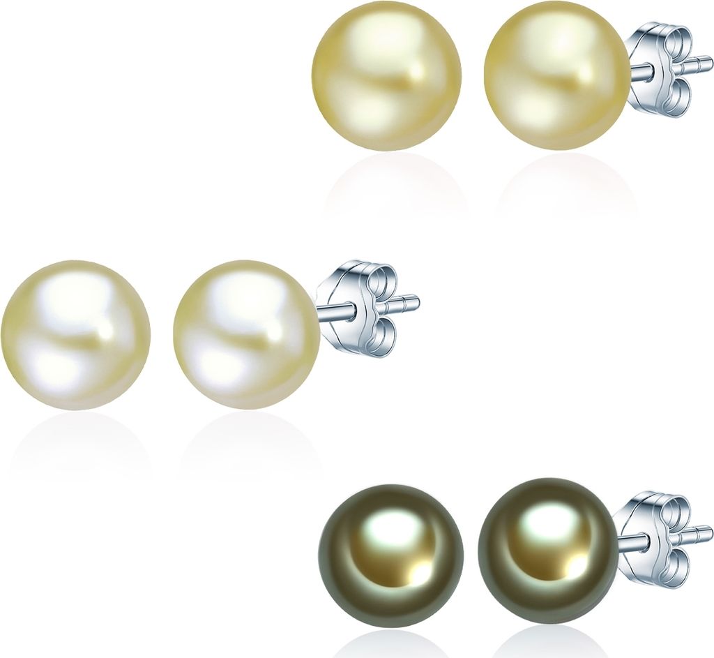 Valero Pearls Ohrstecker Sterling Silber Produktbild 