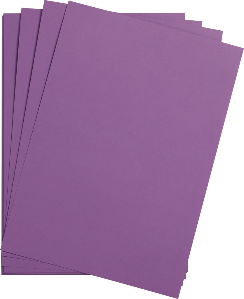 Clairefontaine Maya Bastelkarton A2 185g 25 Bogen - Violett 975559C