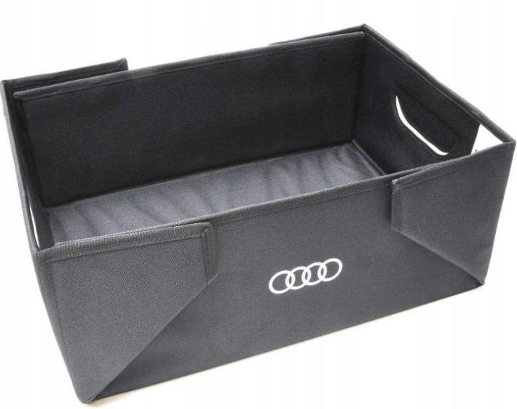 Coffre Audi, noir, pliable, 47,5 x 33,5 x 20 cm Image du produit 