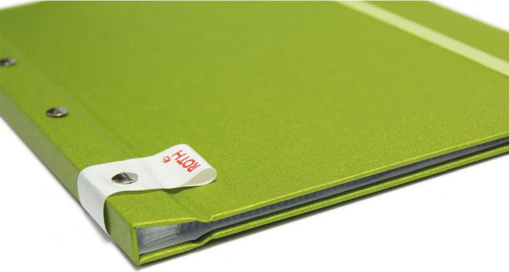 Porte-revue ROTH Metallium Vert - Finition Métal Robuste avec Vis