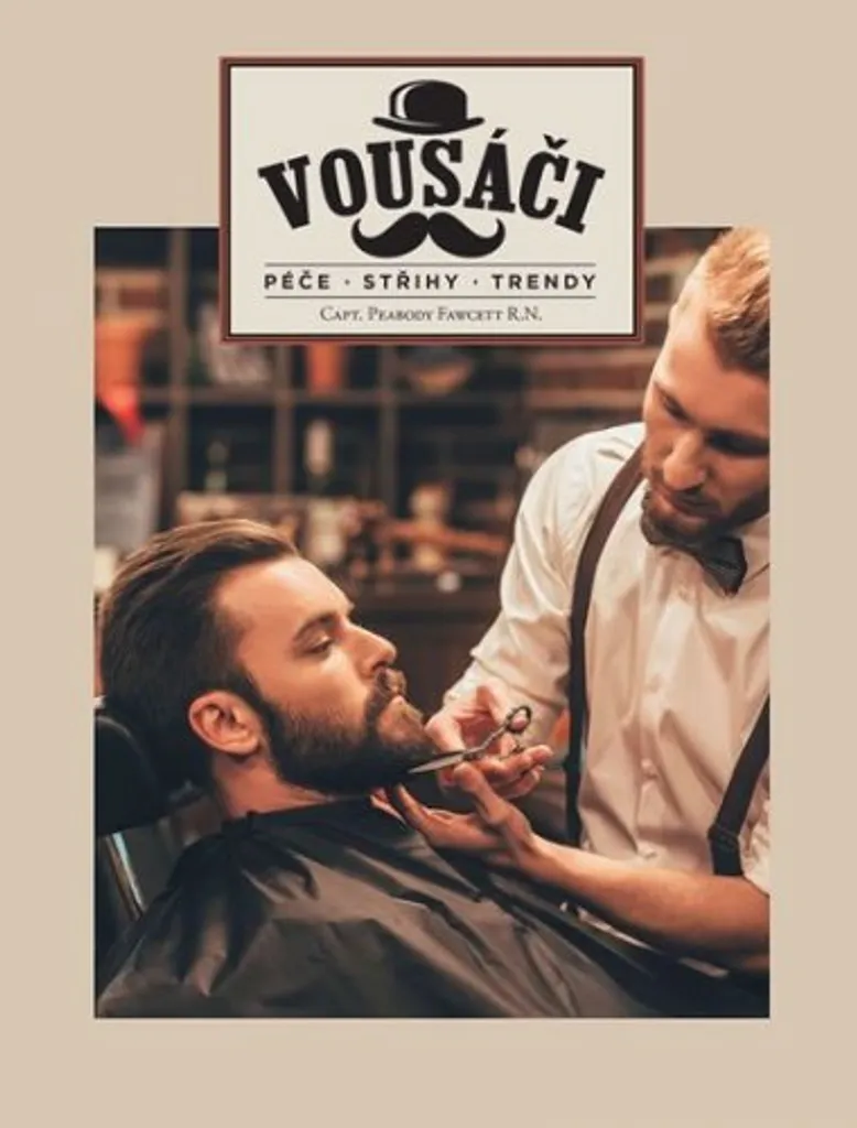Livre Guide d'Entretien Barbe Vousáči Style Captain Fawcett Peabody