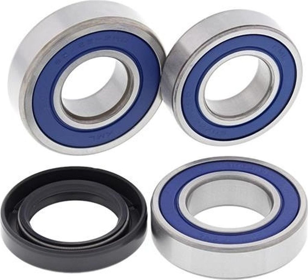 Radlager Satz mit Simmerring für Hinterrad Yamaha XT 1200 ZE A Super Tenere - Worldcrosser ABS Baujahr 2015-2016 von All Balls Racing - Neu