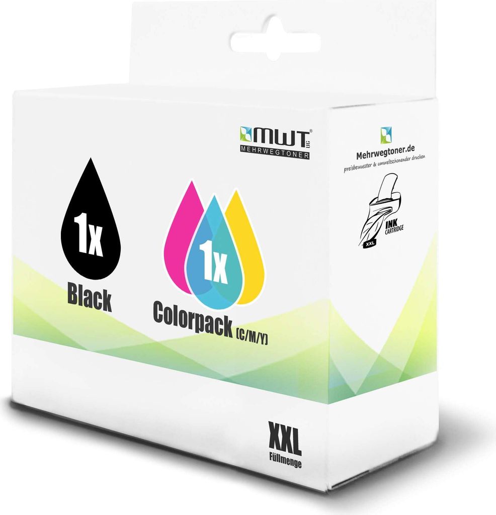 2 Mehrwegtoner kompatible Tintenpatronen ersetzt Canon PG512 CL513 2970B010 2971B001 2969B001 Mehrfarbig